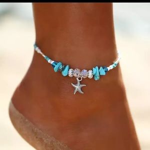 Starfish anklet